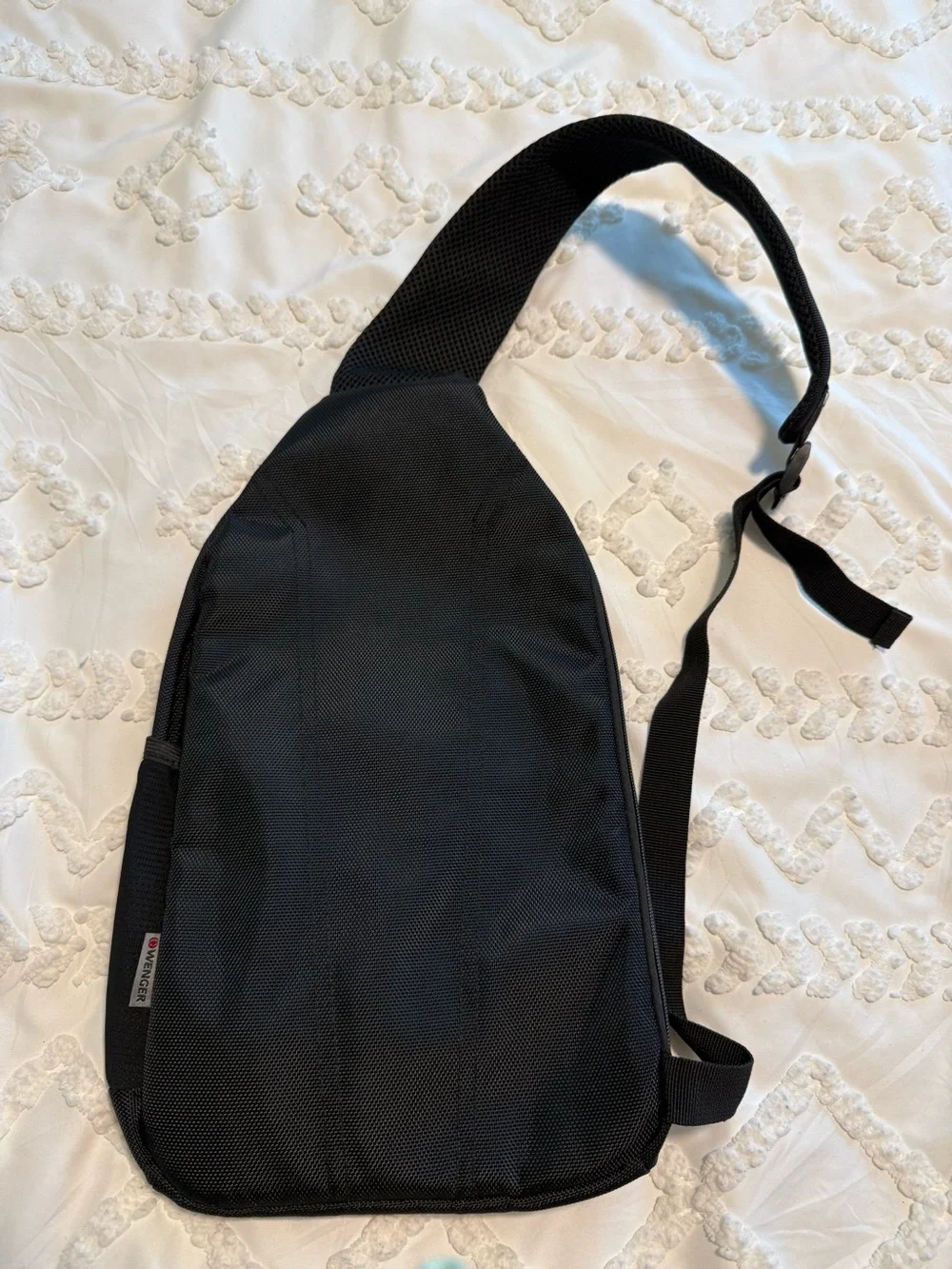 Wenger (Swiss Army) Black Sling Bag - Compact Everyday Carry